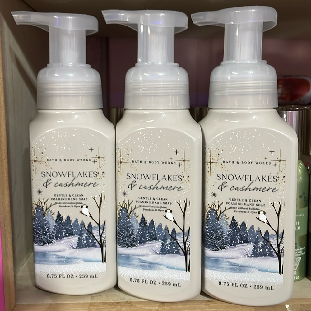 Snowflakes and cashmere
